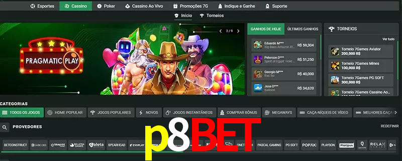cassino p8bet