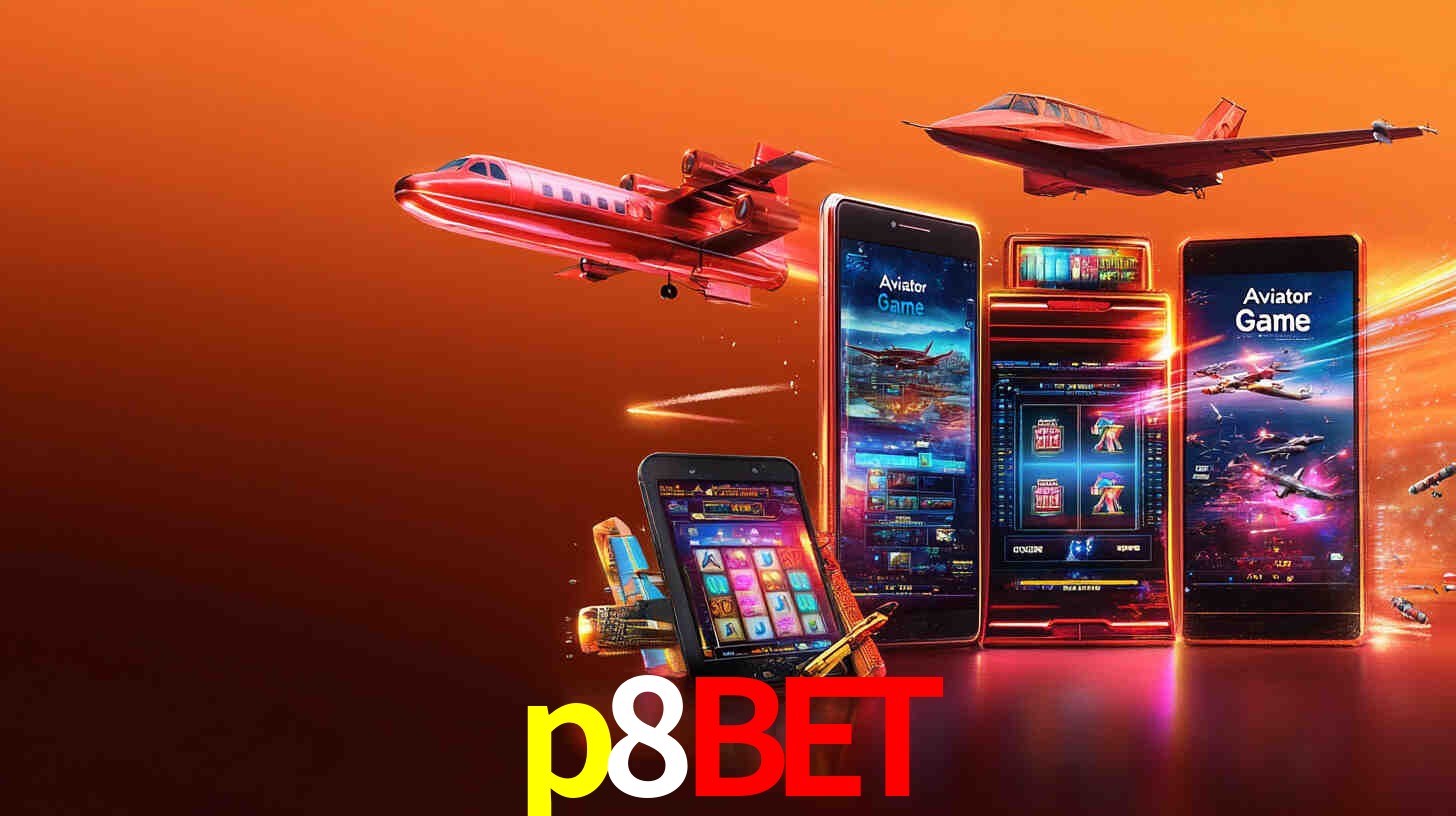 Interface do App p8bet